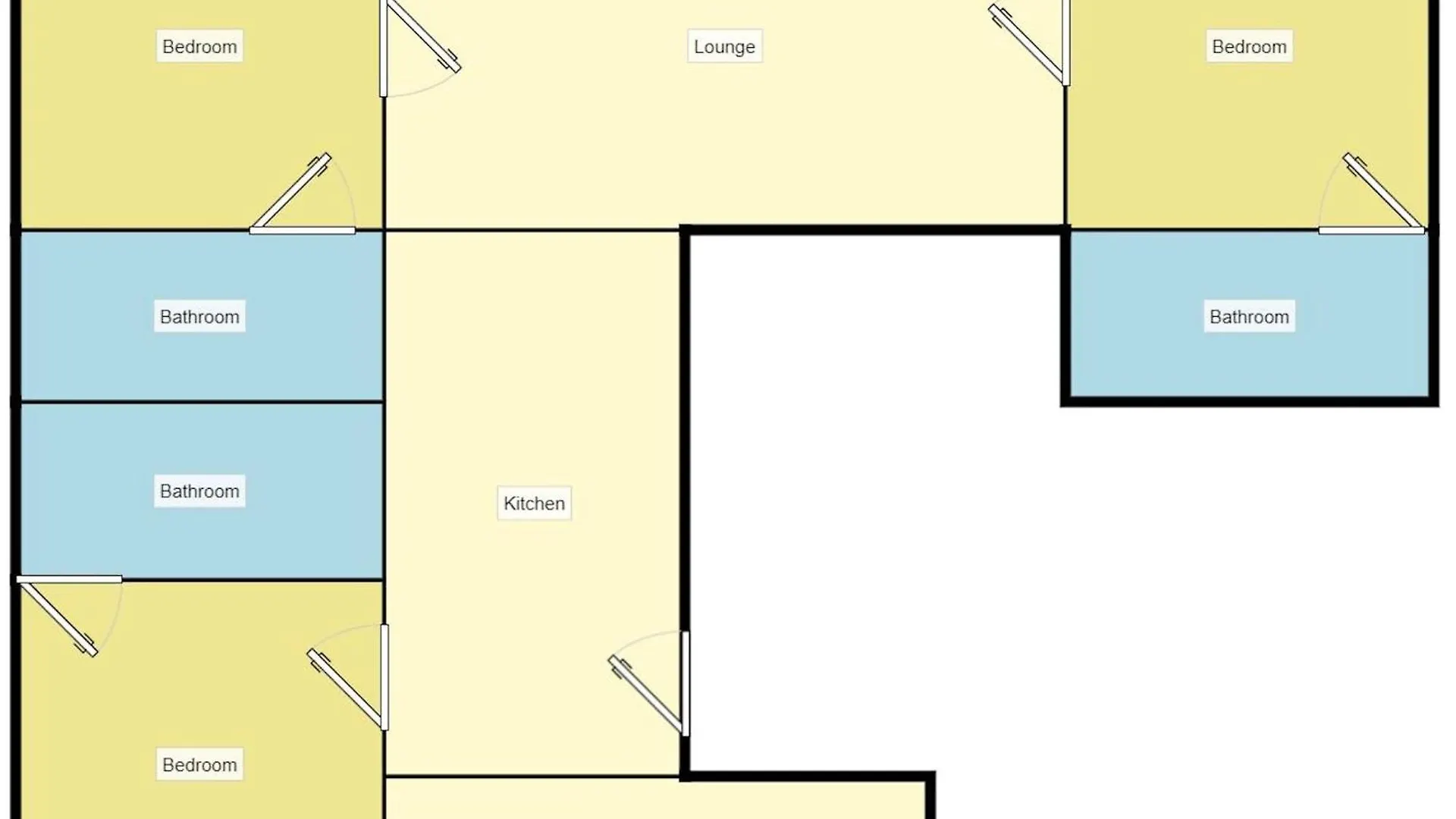 شقة Central Sheffield 3Bed 3Bath IV Pent-Apartment